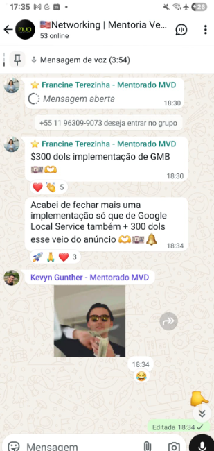 Print de case de Francine Terezina