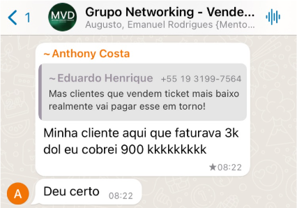 Print de case de Anthony Costa