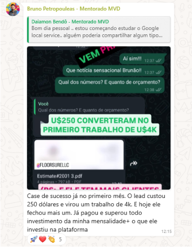 Continuação de Daniel Bruno