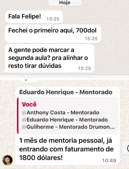 Print de case de Eduardo Henrique