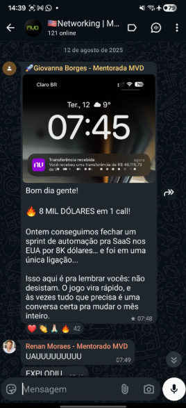 Print de resultado de Giovanna Borges