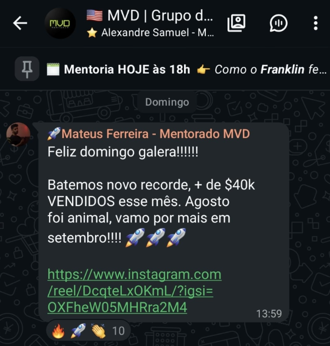 Registro de Mateus Ferreira